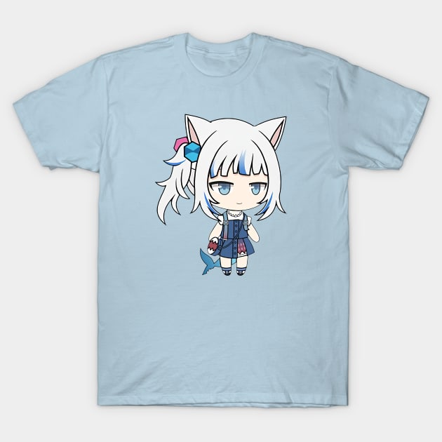 Hololive Gawr Gura T-Shirt by Ghazinagato